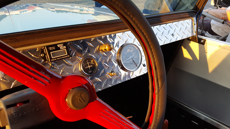 That’s really all the gauges you’ll need in this thing.